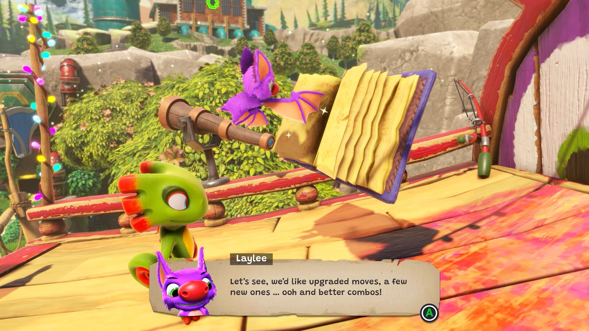 Изображение игры: Yooka-Replaylee