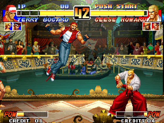 Изображение игры: The King of Fighters '96