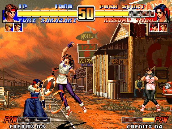 Изображение игры: The King of Fighters '96