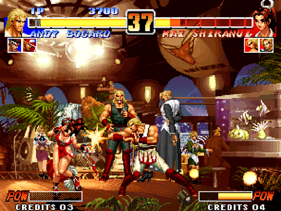 Изображение игры: The King of Fighters '96