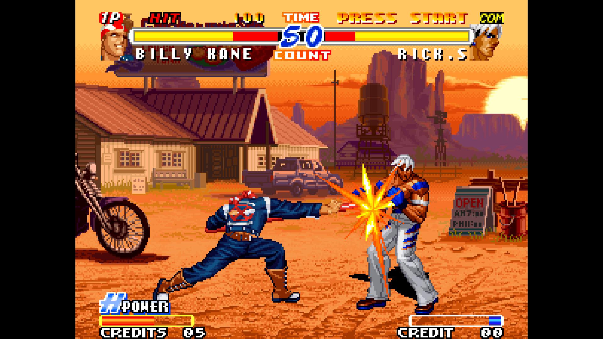 Изображение игры: Real Bout Fatal Fury 2: The Newcomers