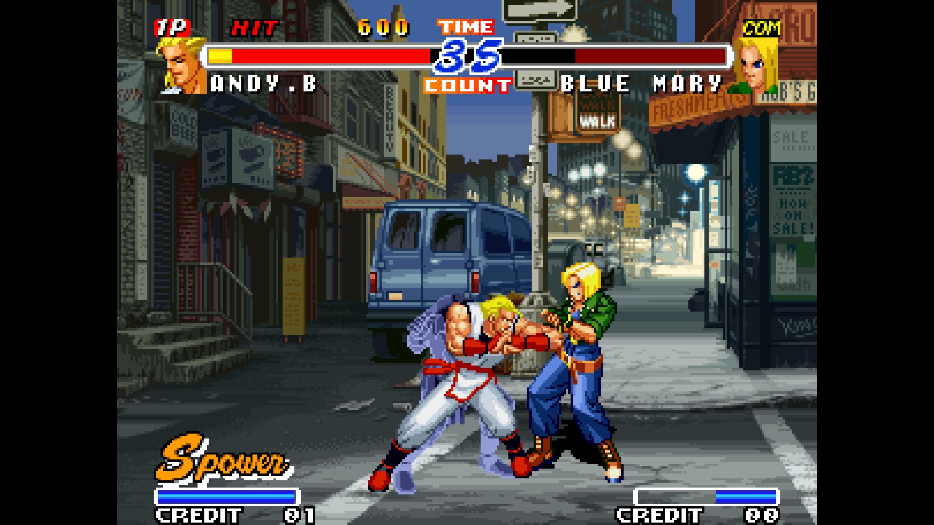 Изображение игры: Real Bout Fatal Fury 2: The Newcomers
