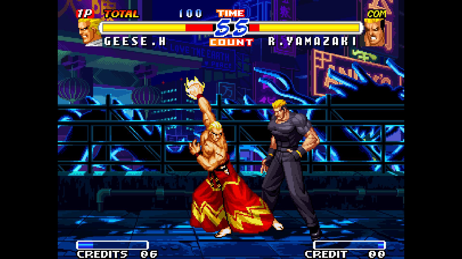 Изображение игры: Real Bout Fatal Fury 2: The Newcomers