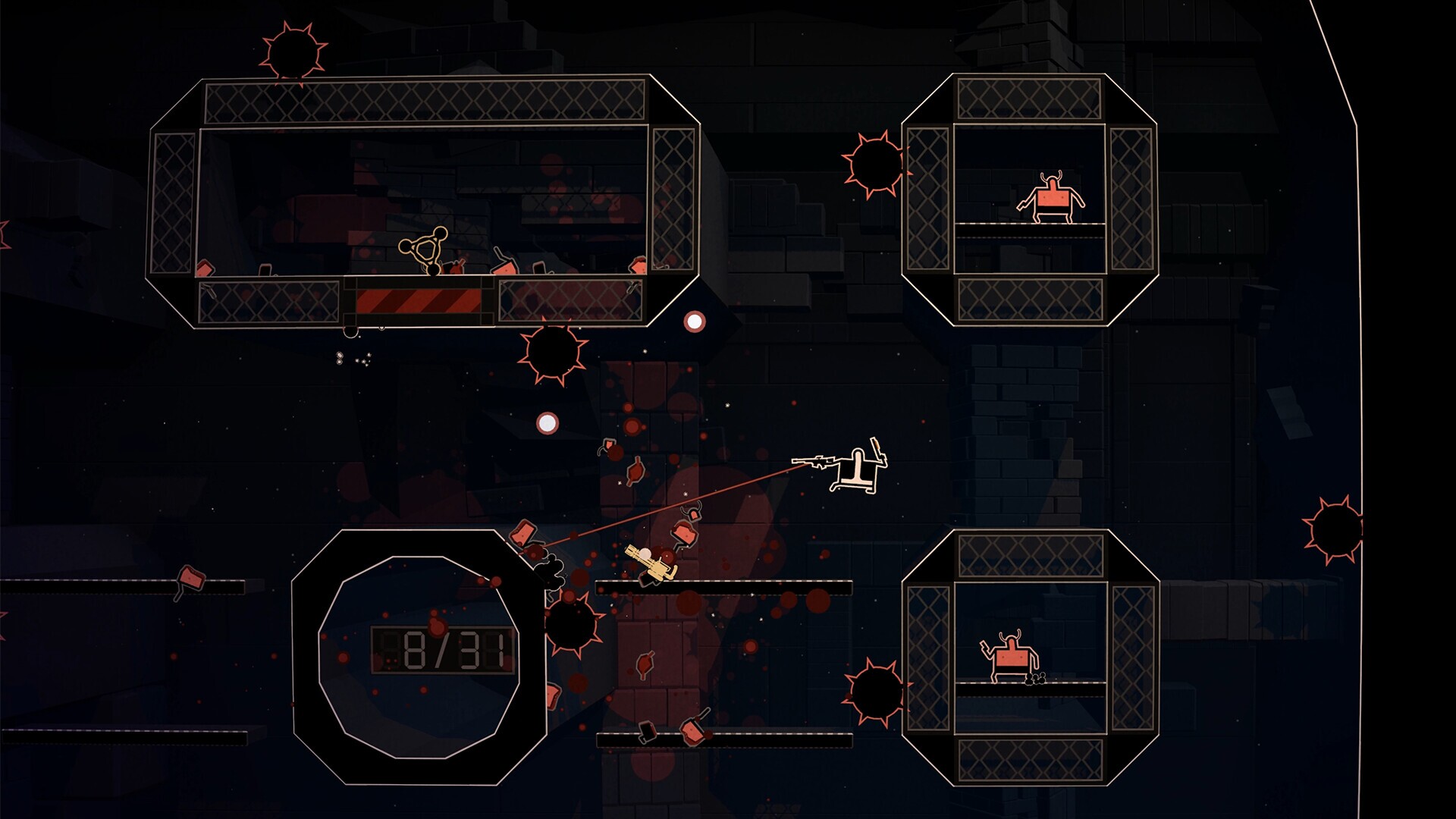 Изображение игры: Shotgun Cop Man