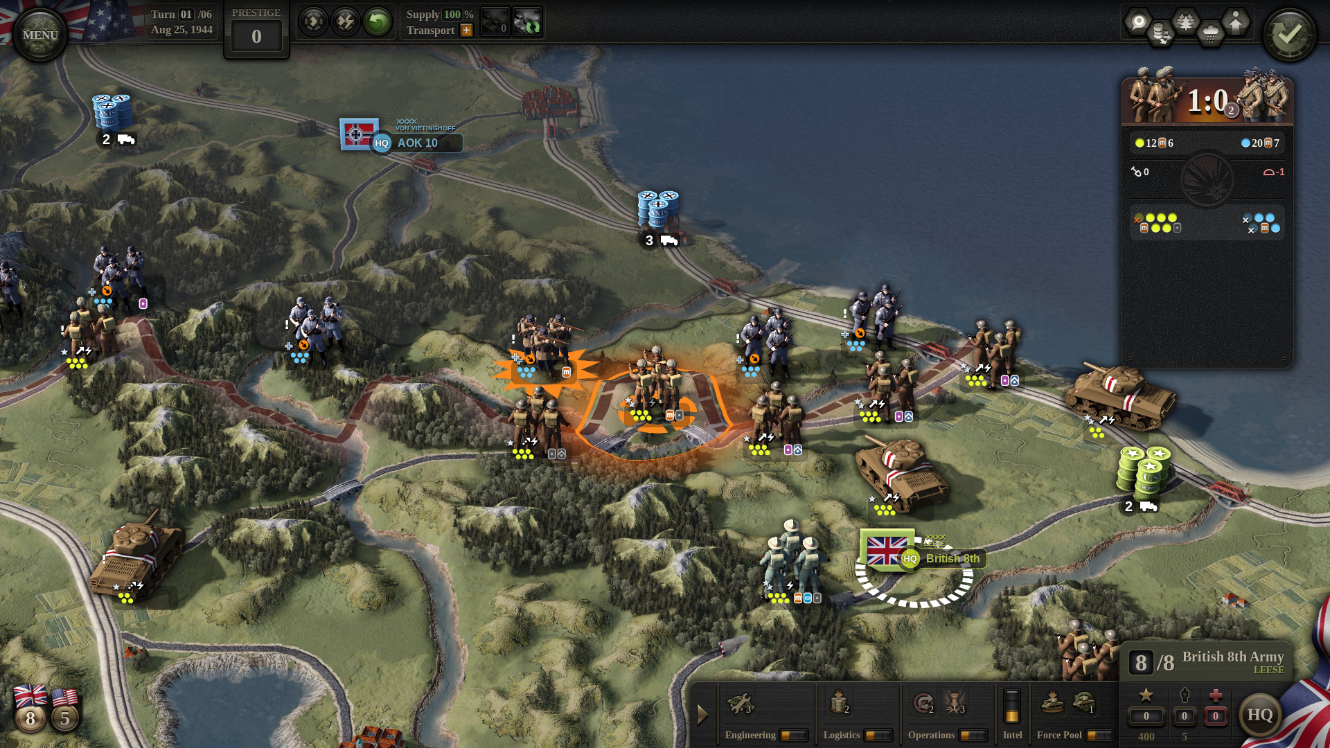 Изображение игры: Unity of Command II
