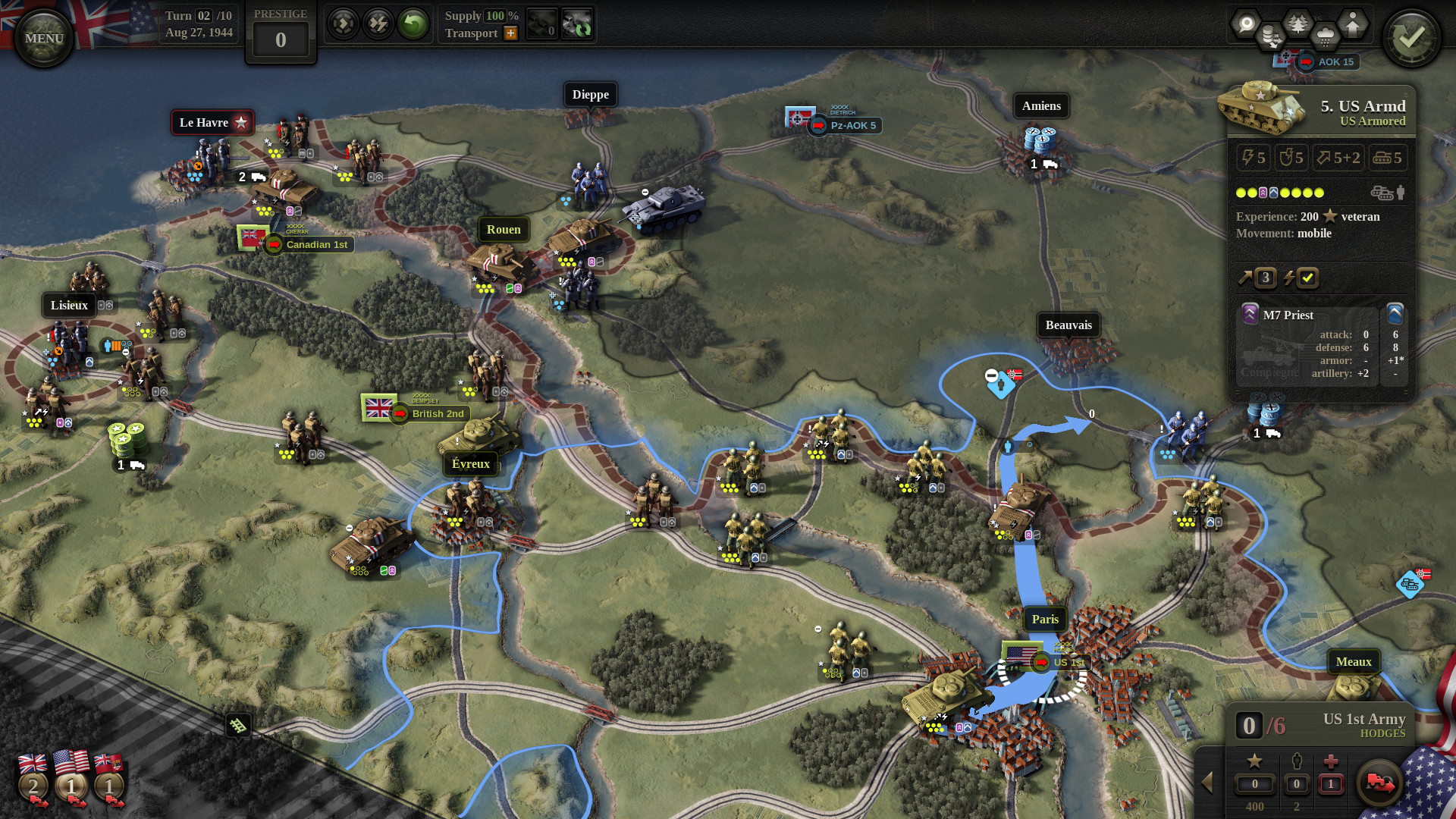 Изображение игры: Unity of Command II