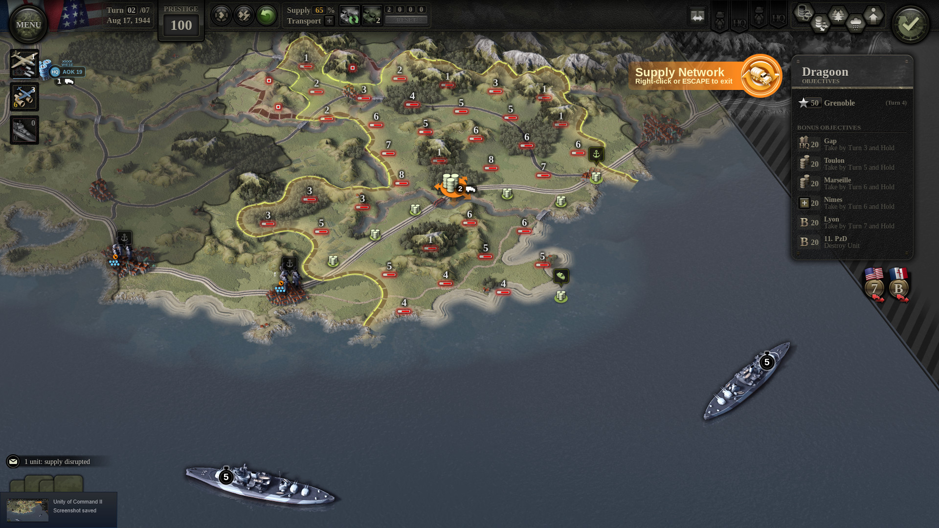 Изображение игры: Unity of Command II