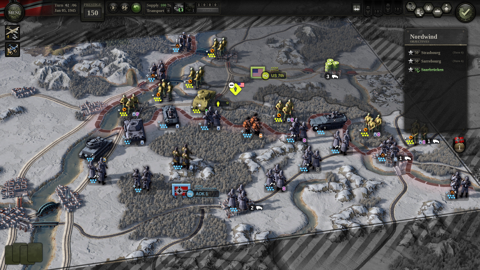 Изображение игры: Unity of Command II