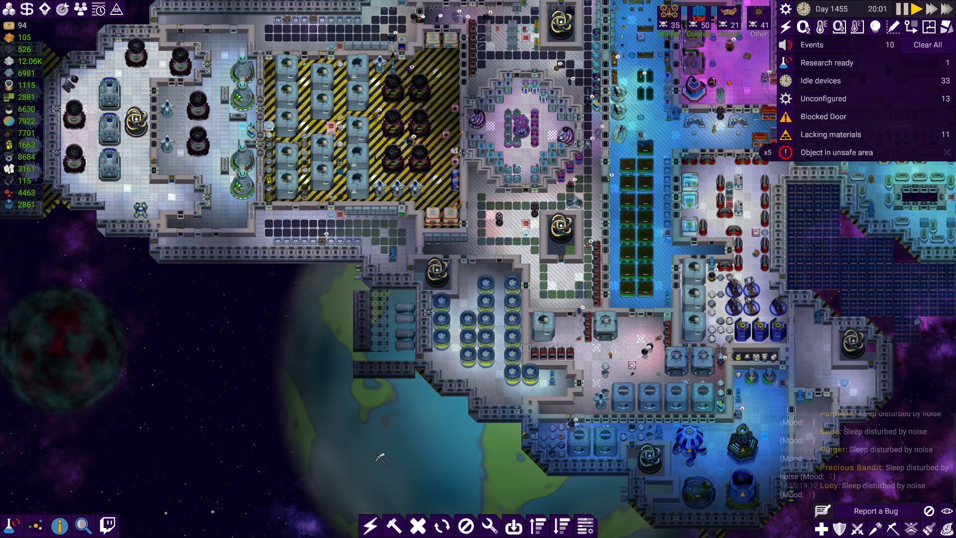 Изображение игры: Stardeus