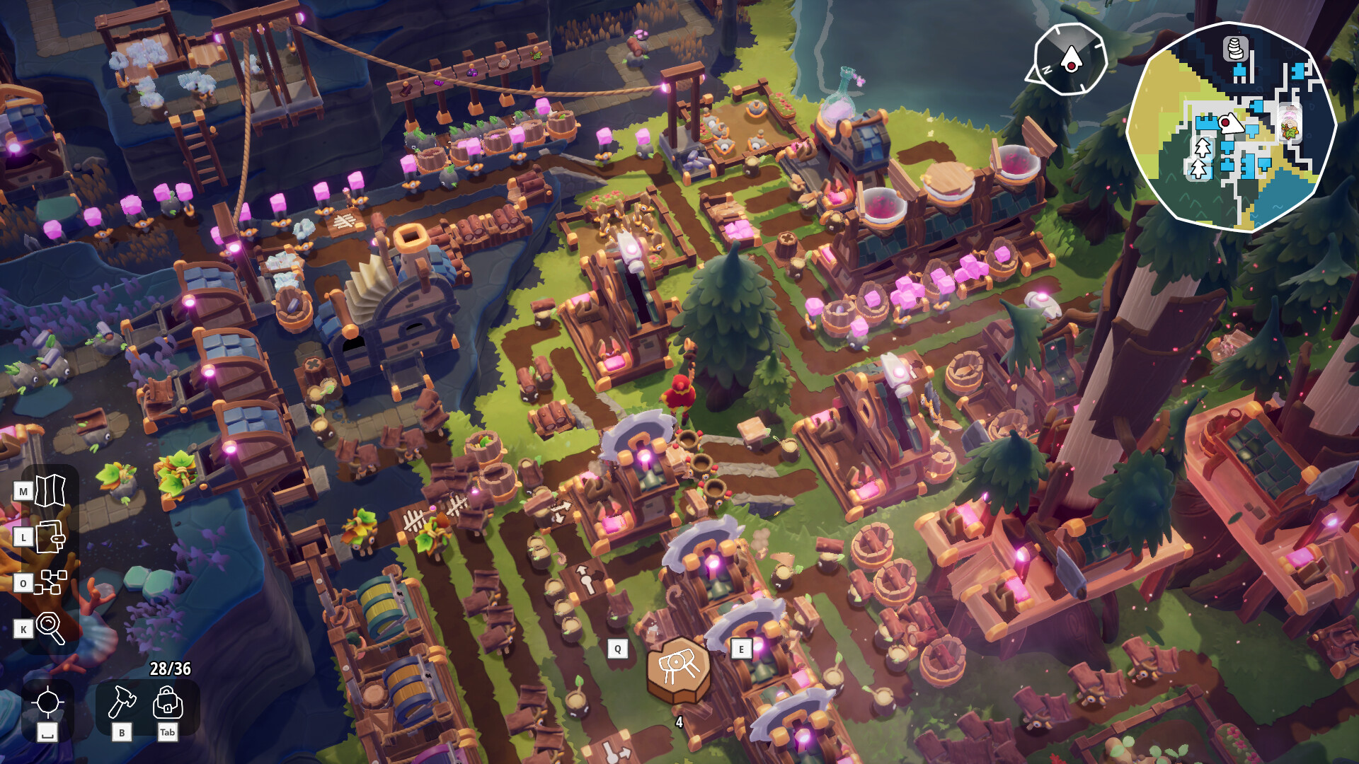 Изображение игры: Oddsparks: An Automation Adventure