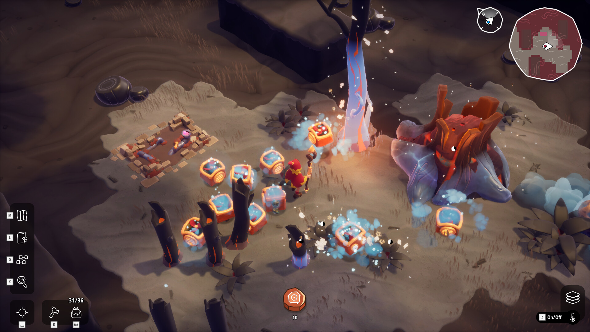 Изображение игры: Oddsparks: An Automation Adventure