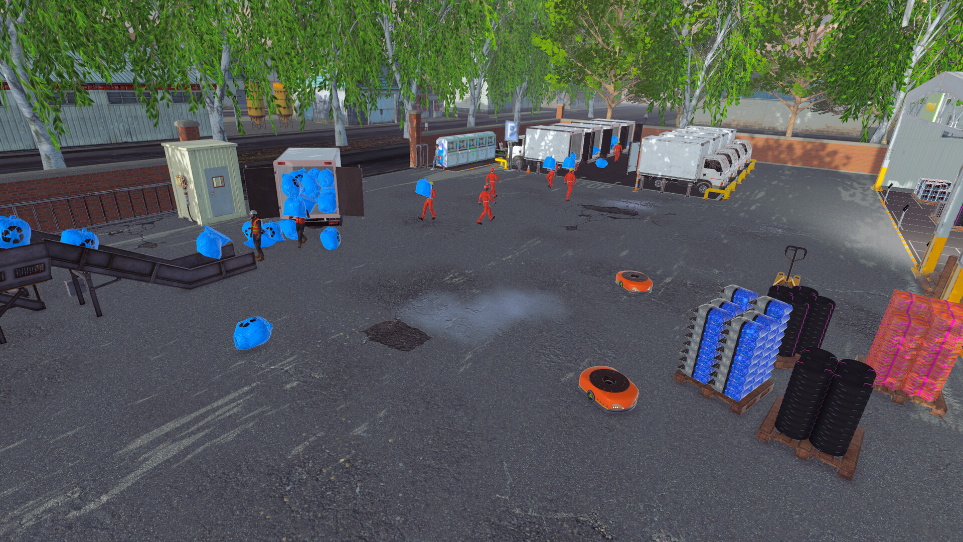 Изображение игры: Recycling Center Simulator