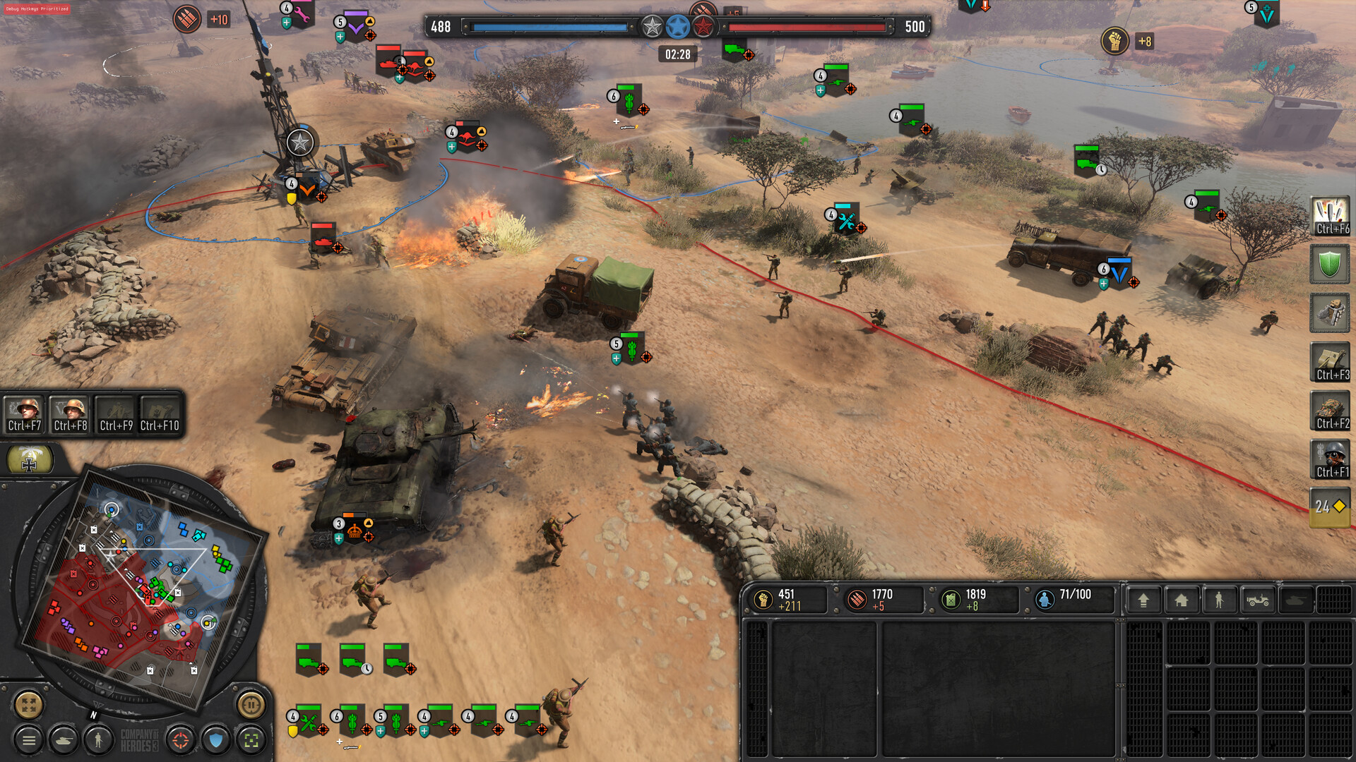 Изображение игры: Company of Heroes 3