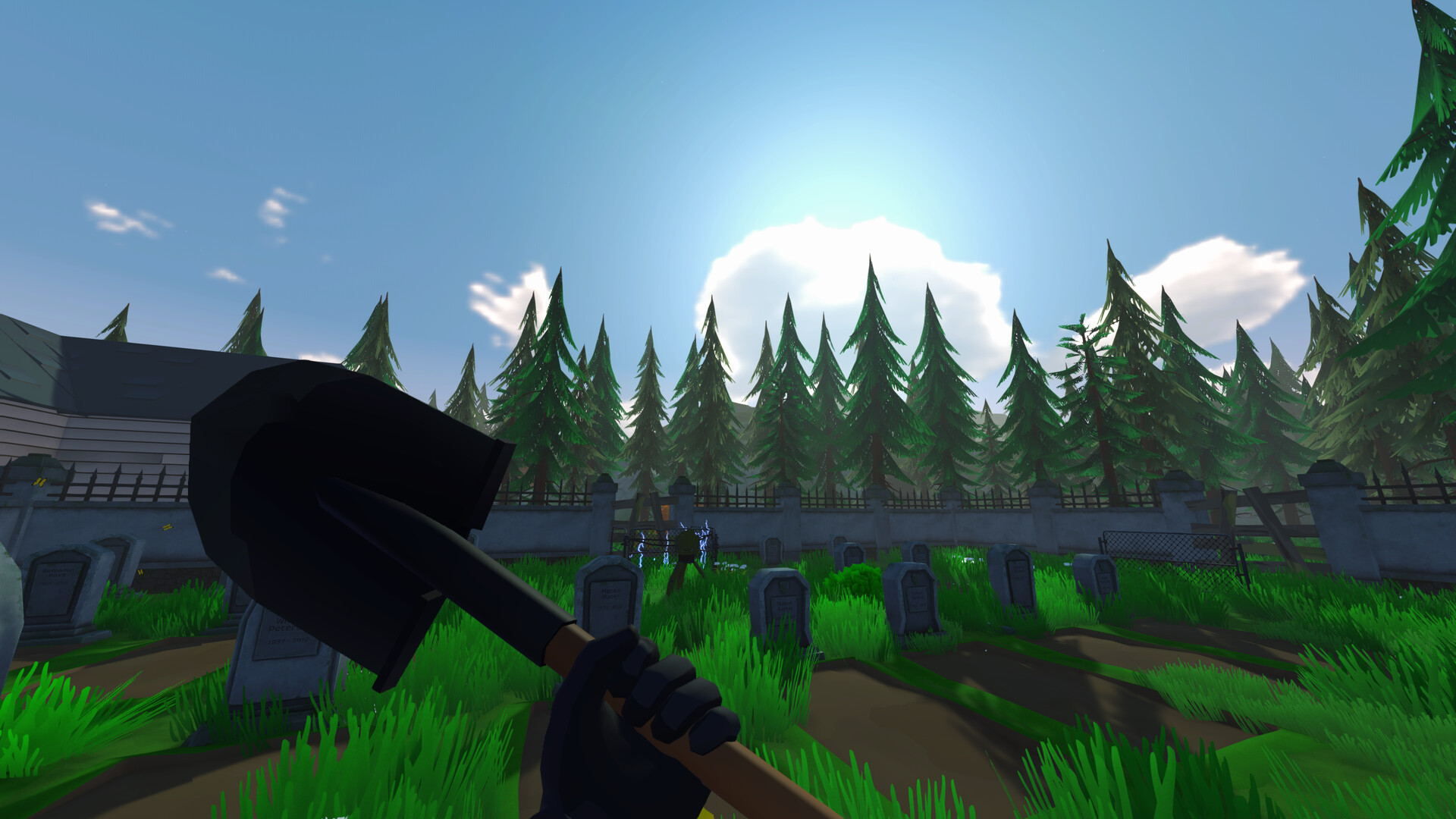 Изображение игры: Zombie Graveyard Simulator