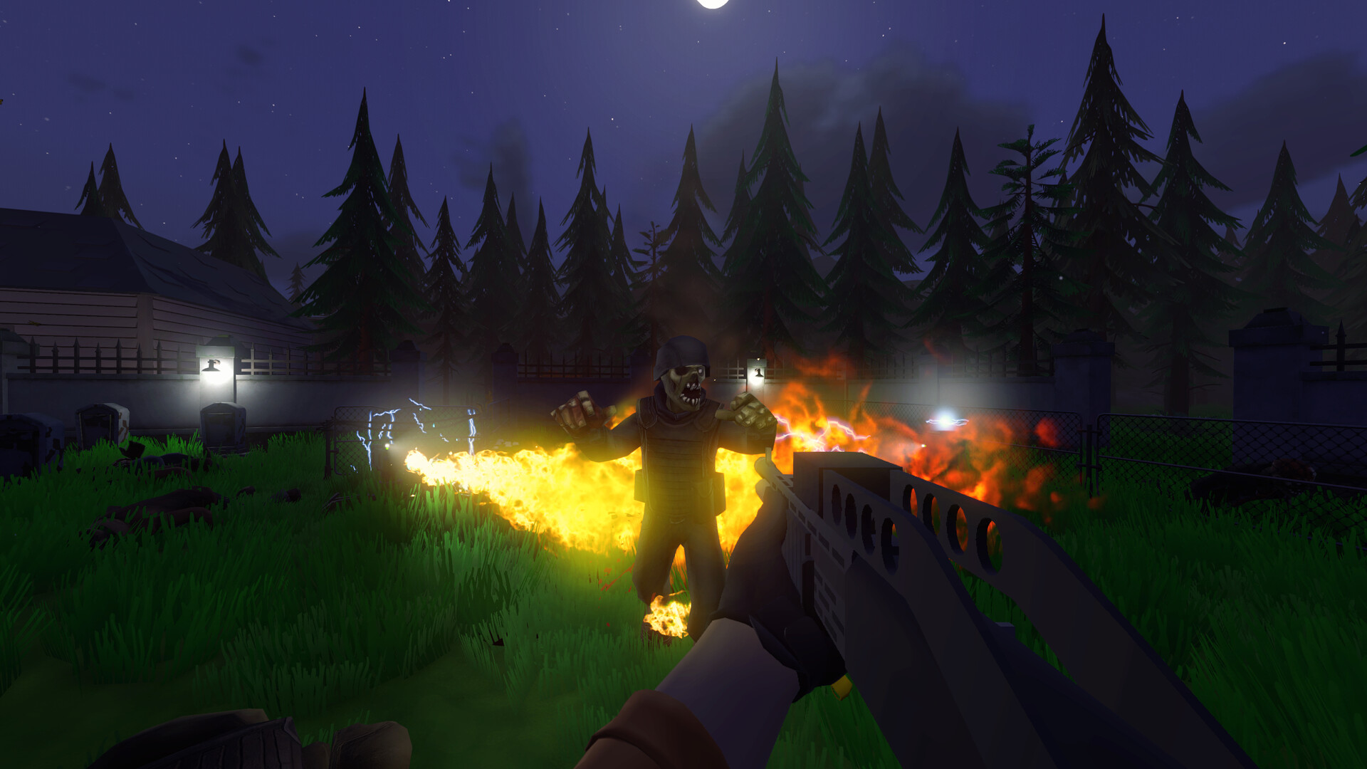 Изображение игры: Zombie Graveyard Simulator