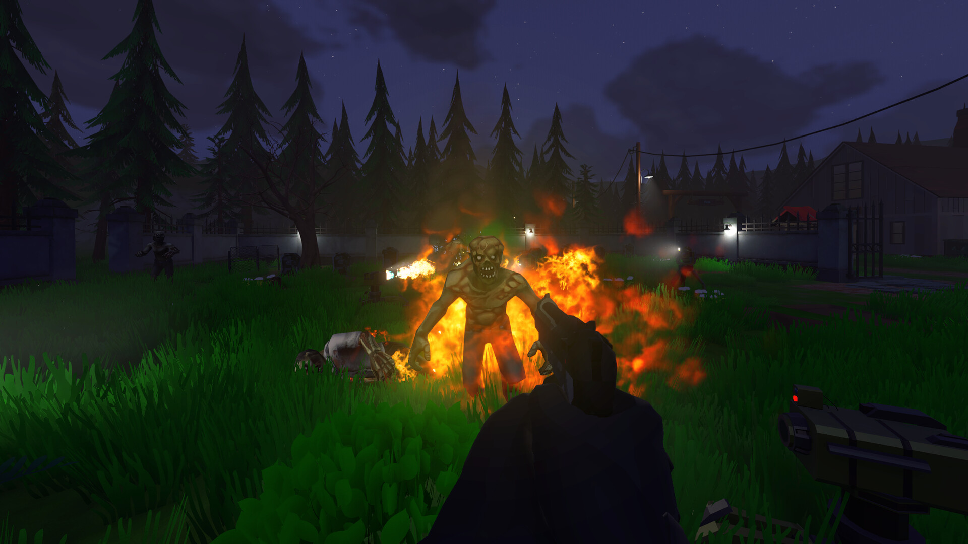 Изображение игры: Zombie Graveyard Simulator