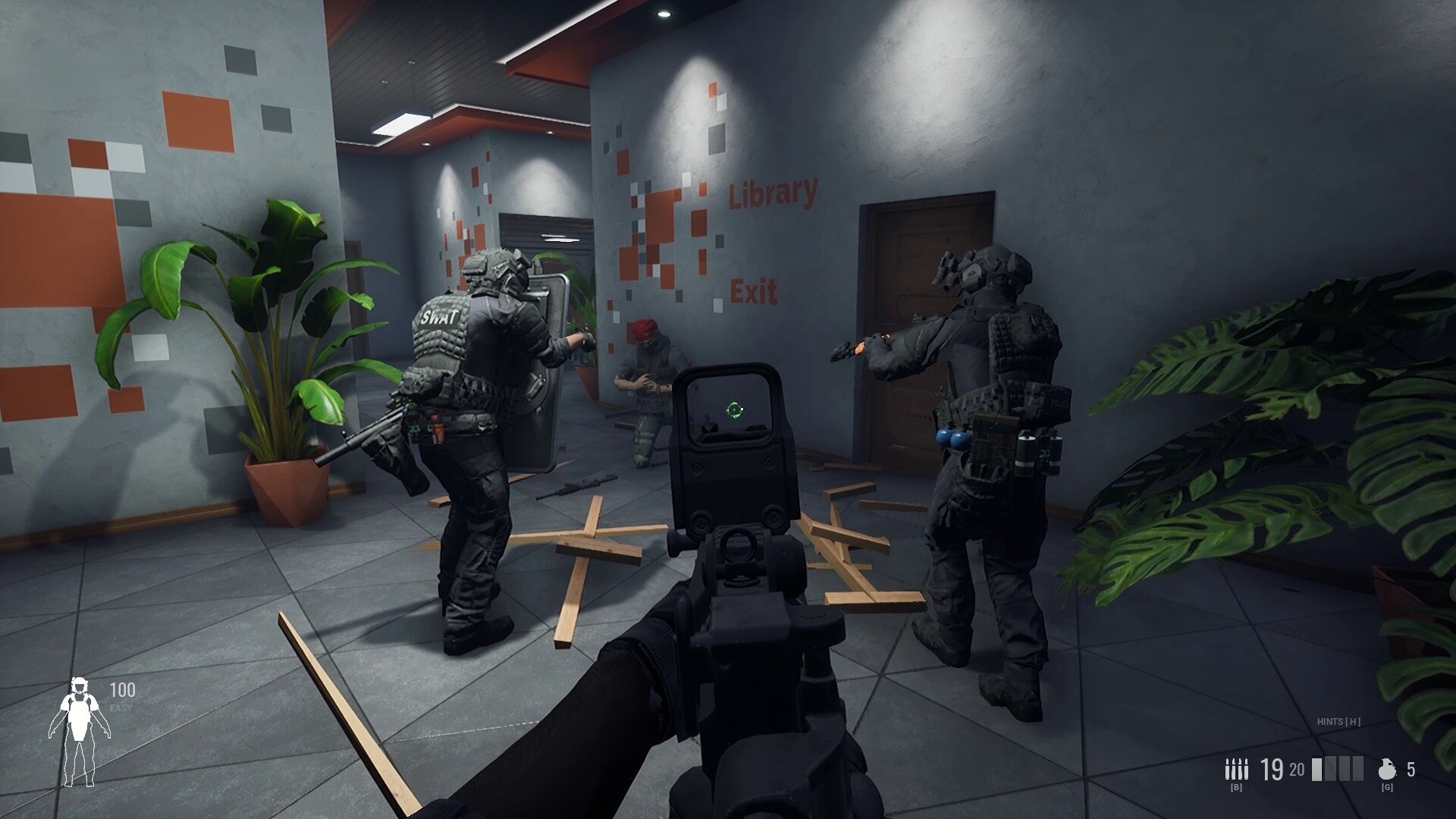Изображение игры: SWAT Commander
