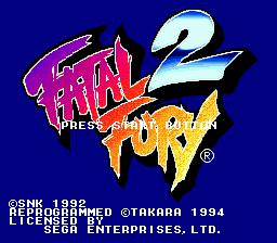 Изображение игры: Fatal Fury 2 (1992)