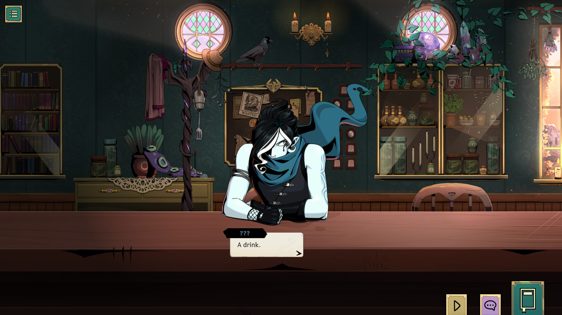 Изображение игры: Tavern Talk - A Cozy Visual Novel