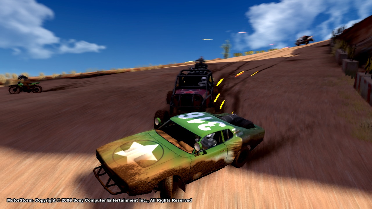 Изображение игры: MotorStorm