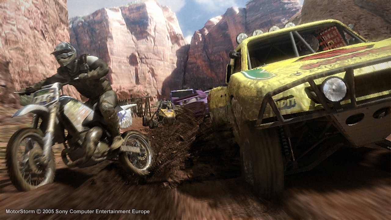 Изображение игры: MotorStorm