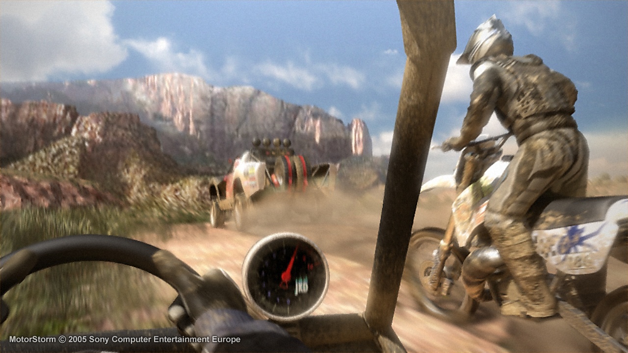 Изображение игры: MotorStorm