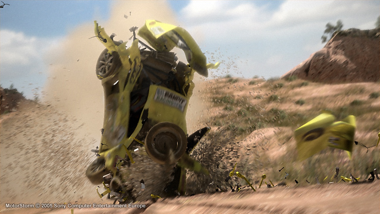 Изображение игры: MotorStorm