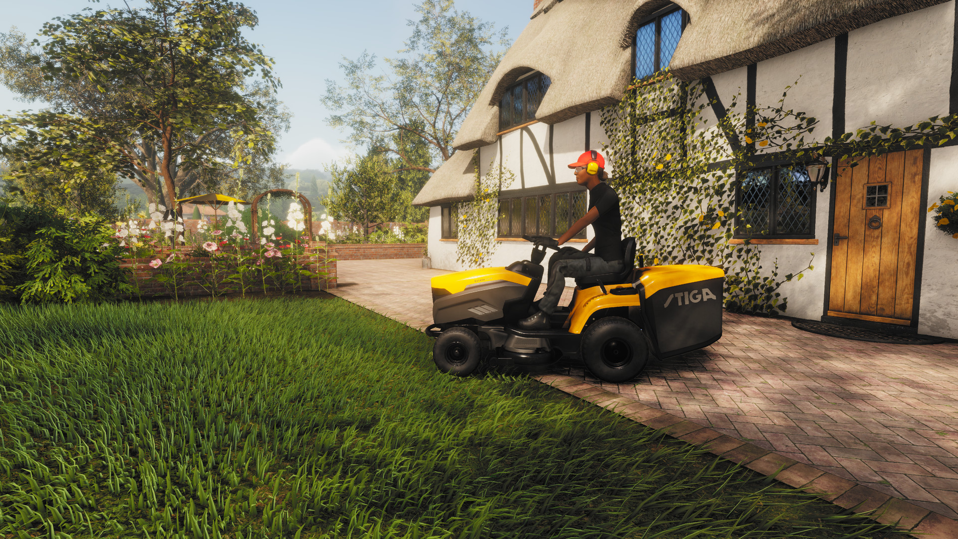 Изображение игры: Lawn Mowing Simulator