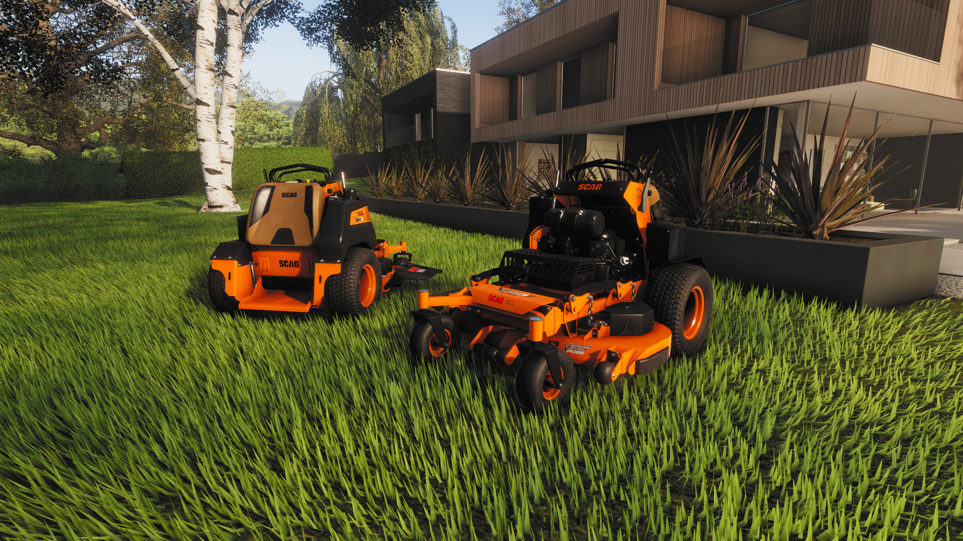 Изображение игры: Lawn Mowing Simulator