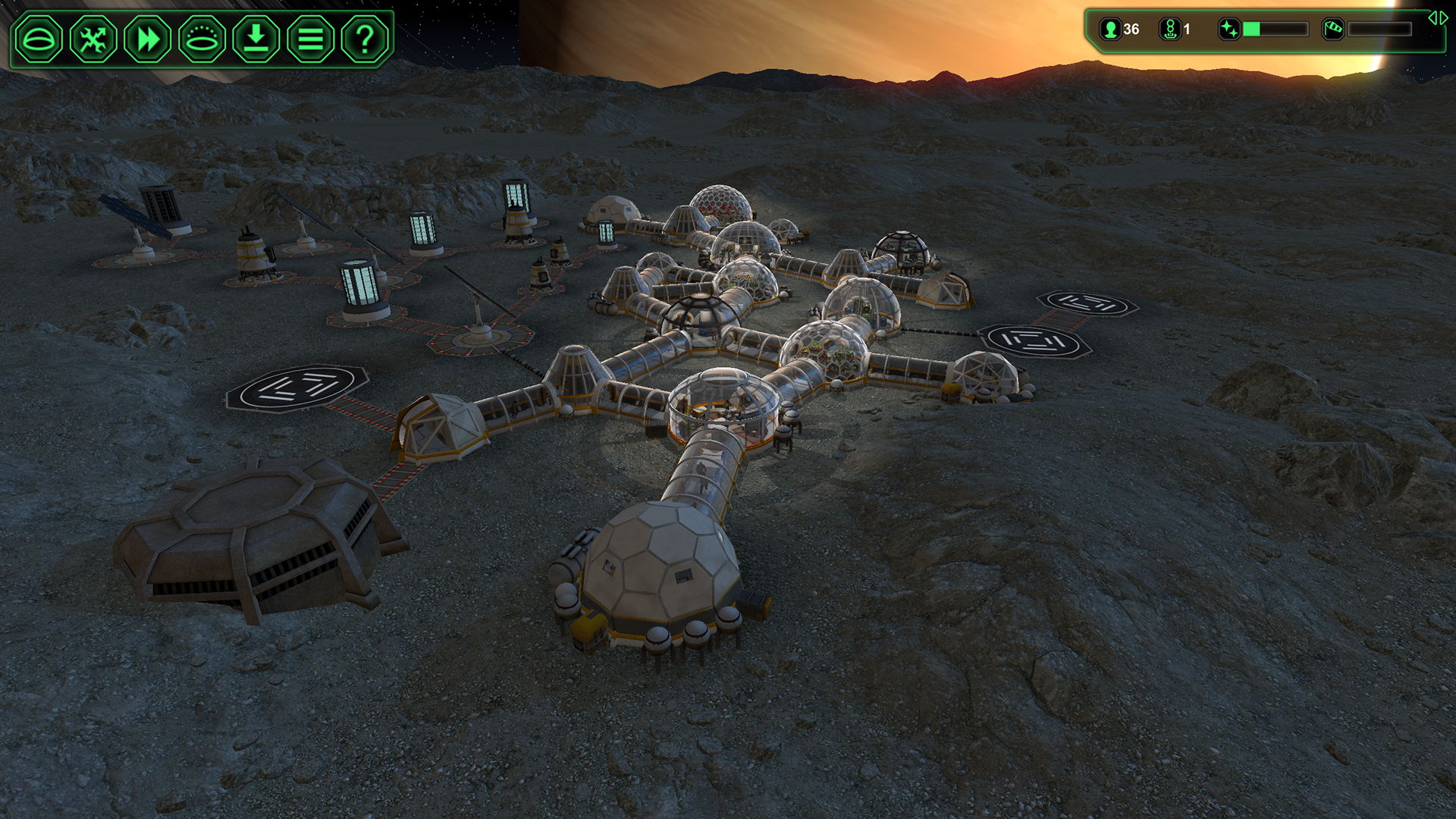 Изображение игры: Planetbase