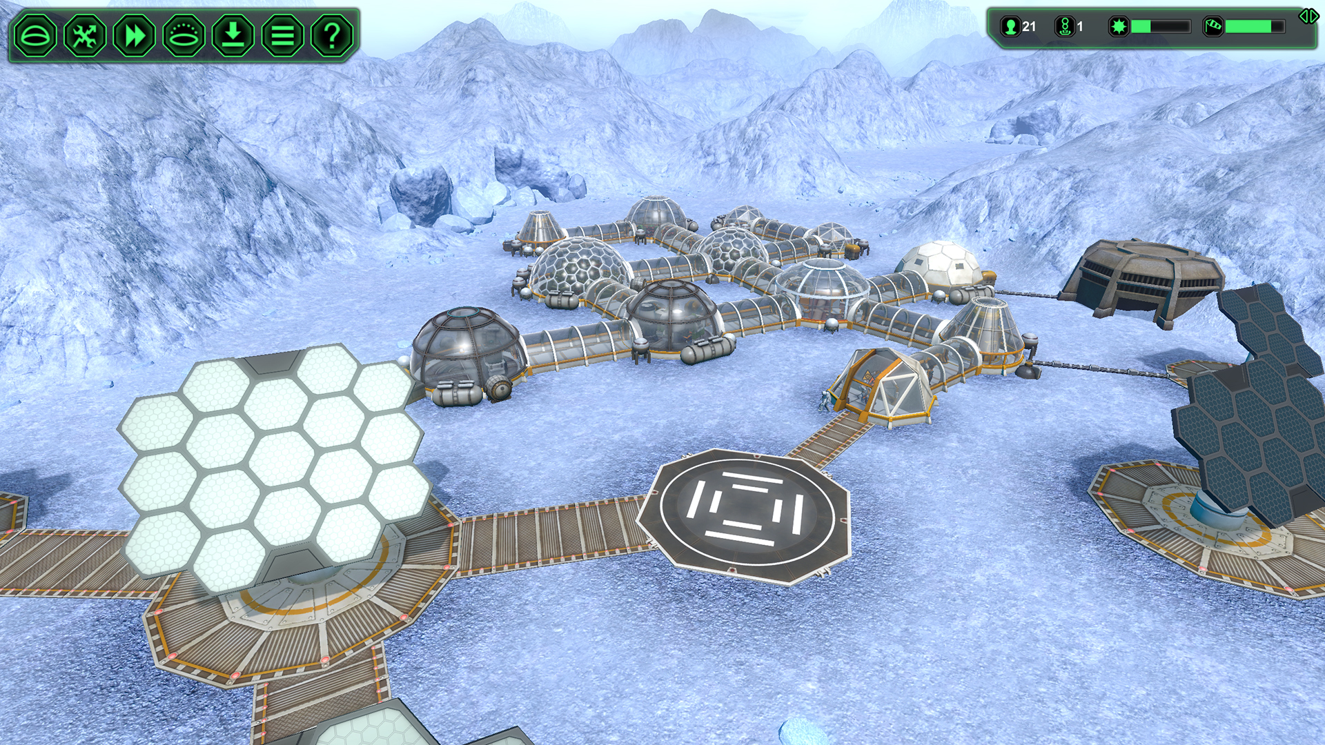Изображение игры: Planetbase