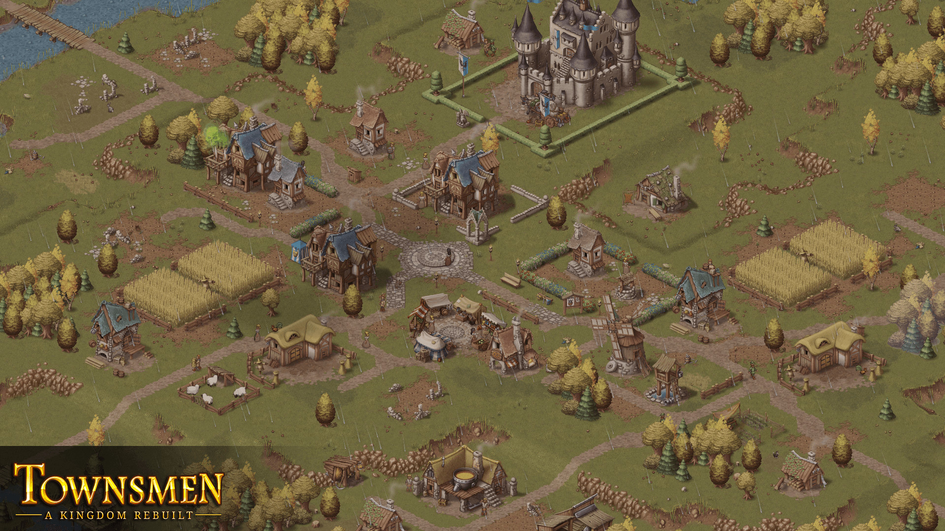 Изображение игры: Townsmen - A Kingdom Rebuilt
