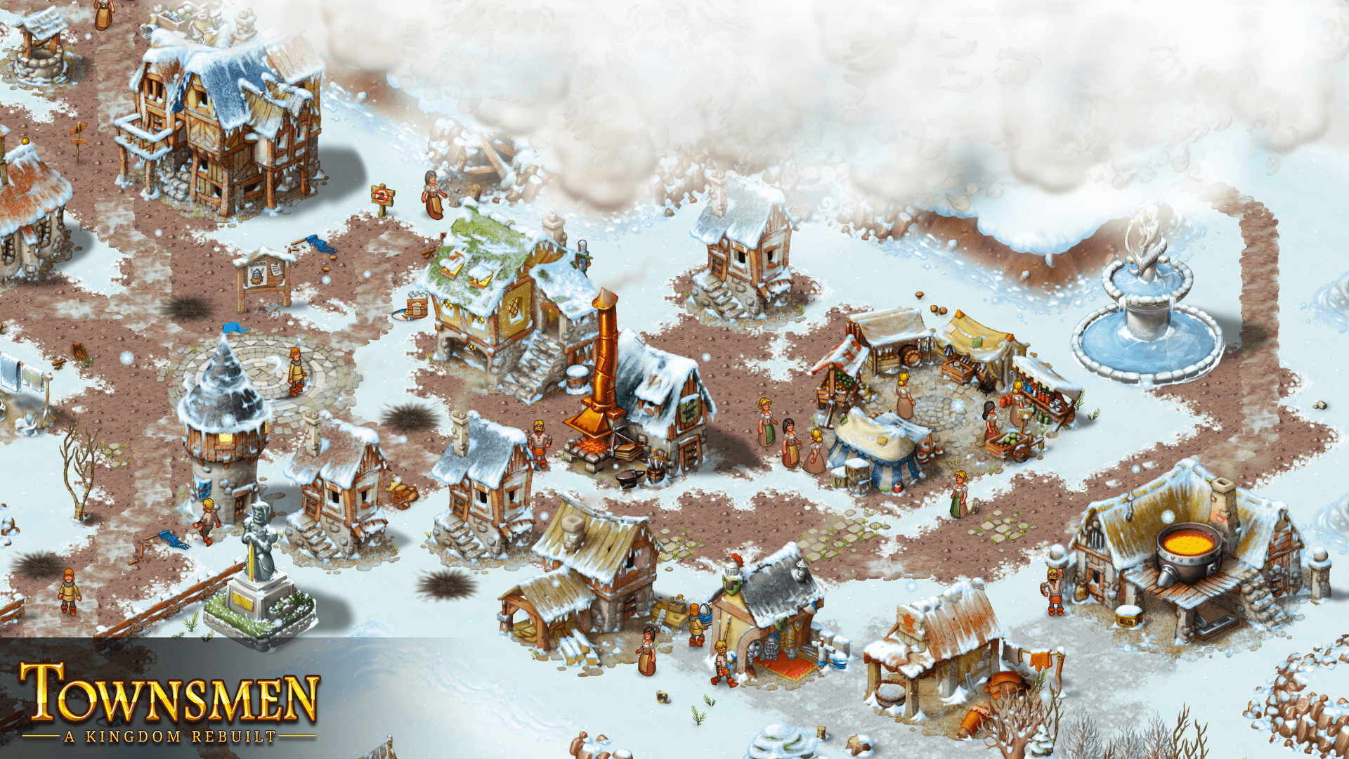 Изображение игры: Townsmen - A Kingdom Rebuilt