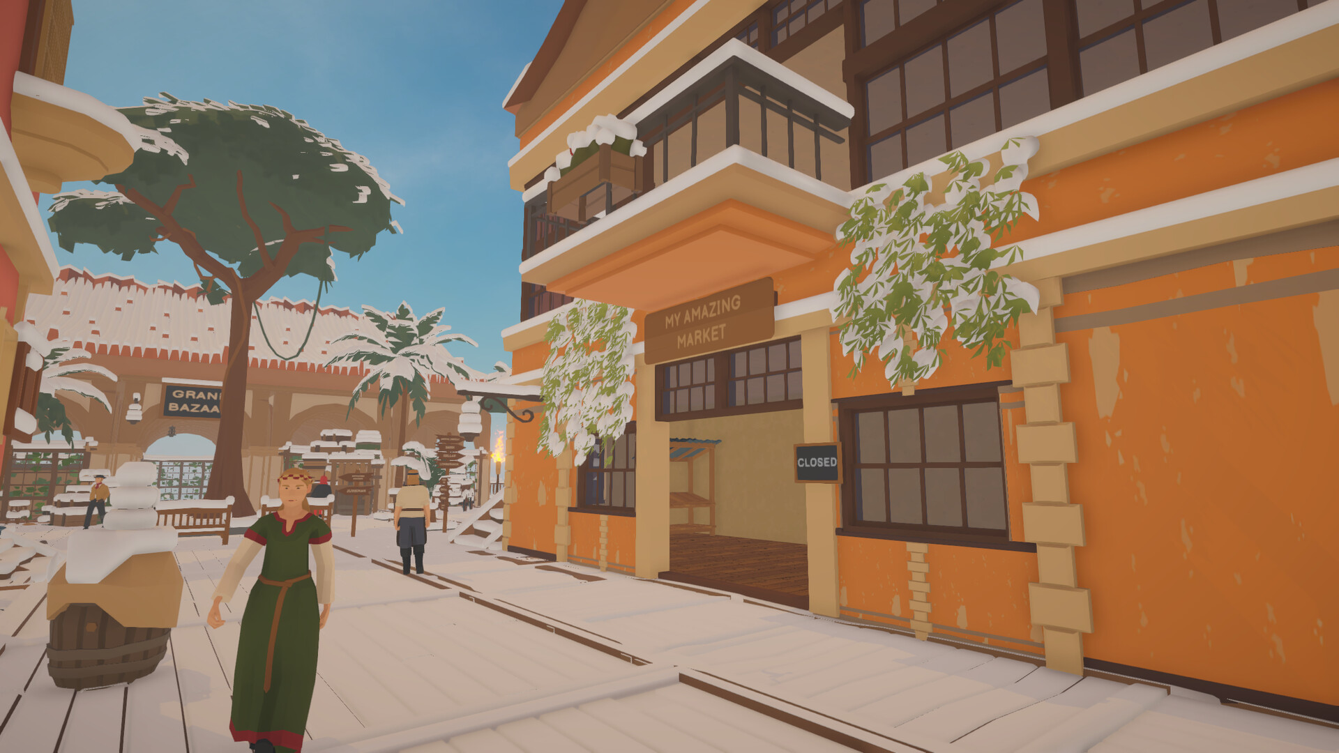 Изображение игры: Old Market Simulator