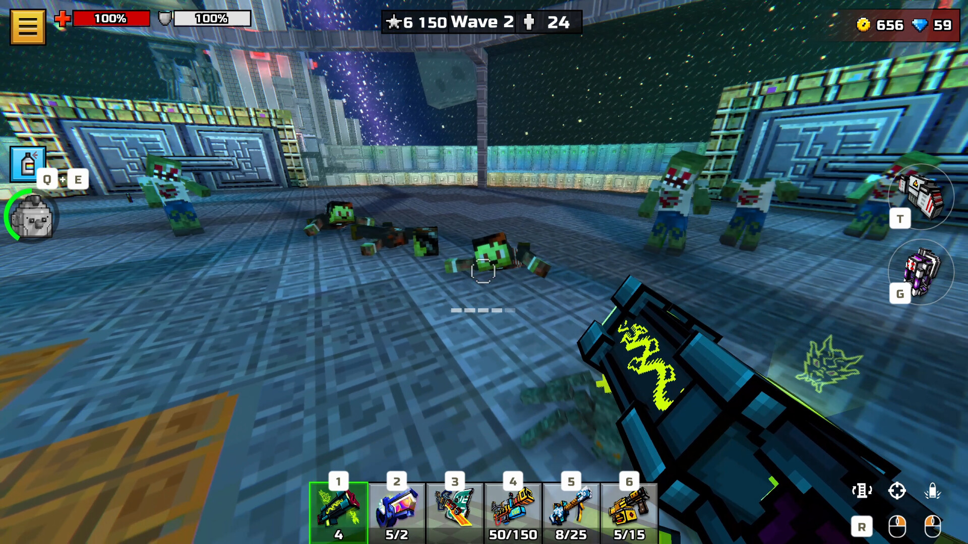 Изображение игры: Pixel Gun 3D: PC Edition