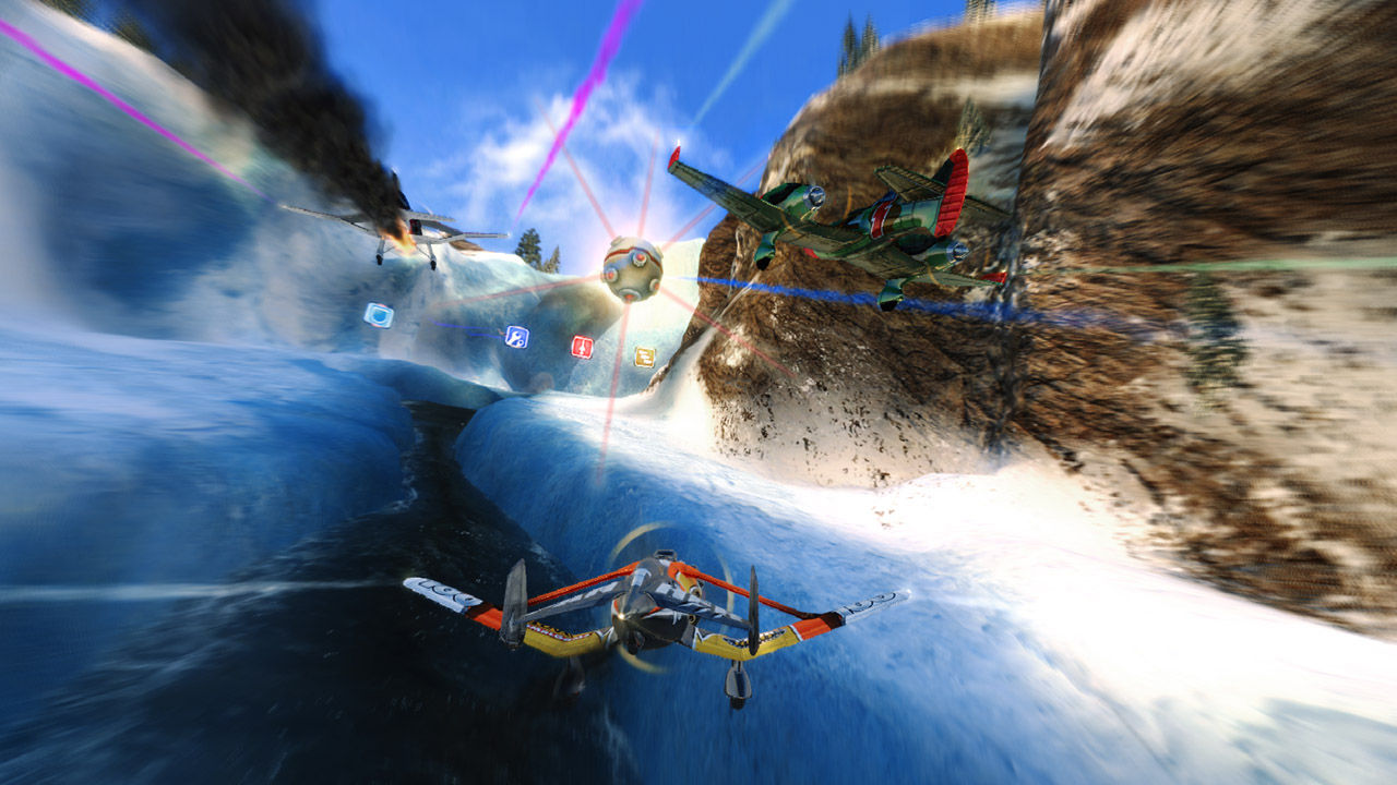 Изображение игры: SkyDrift
