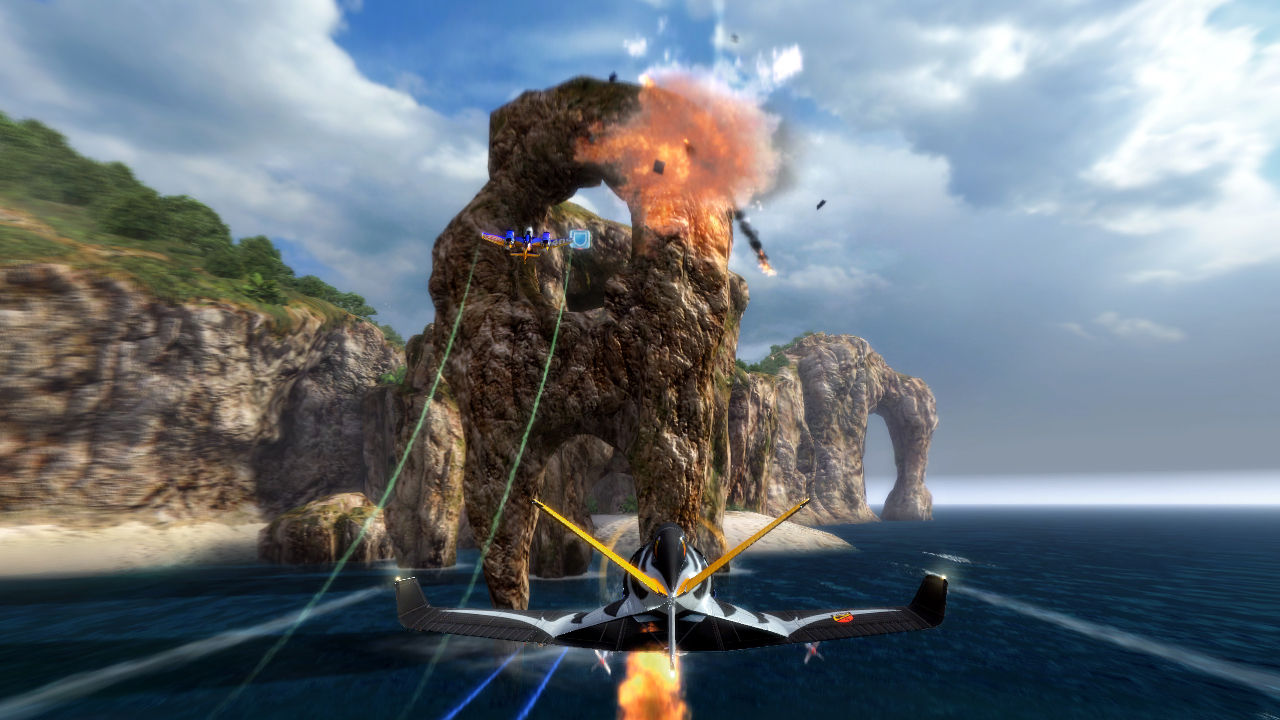 Изображение игры: SkyDrift