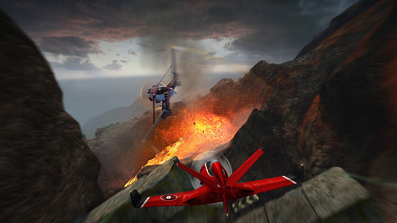 Изображение игры: SkyDrift