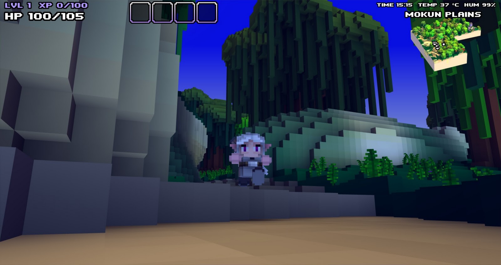 Изображение игры: Cube World