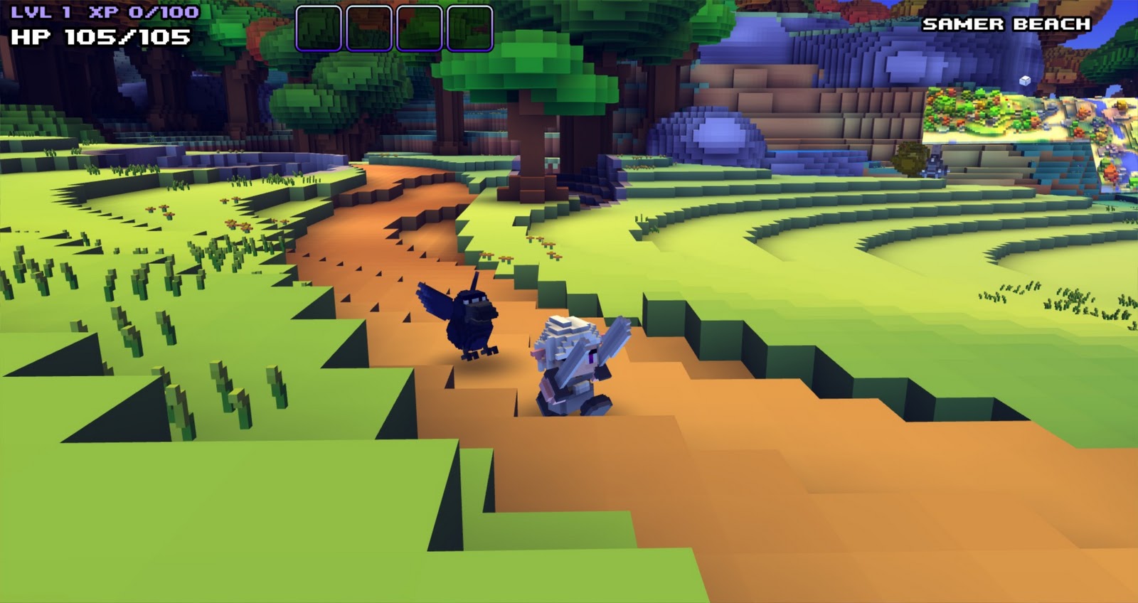 Изображение игры: Cube World