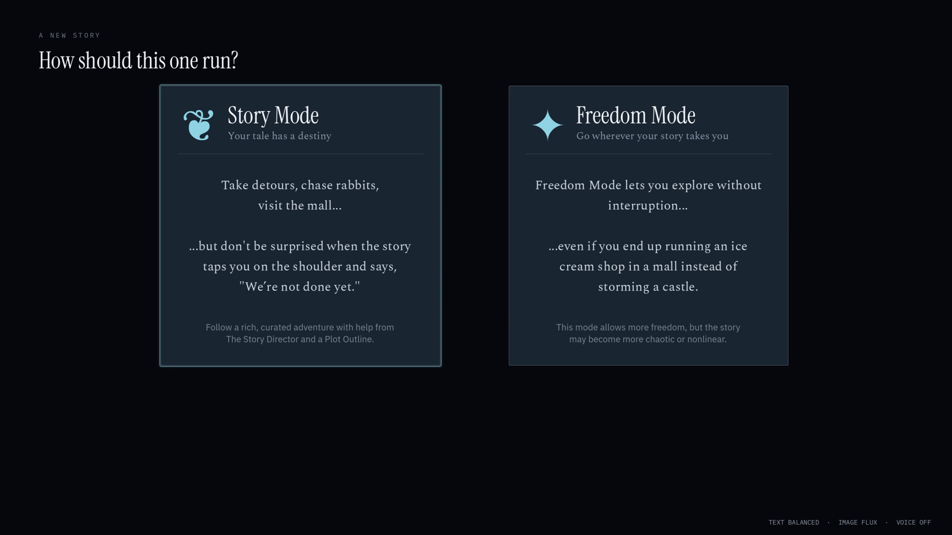 Изображение игры: Neverending AI Storybook