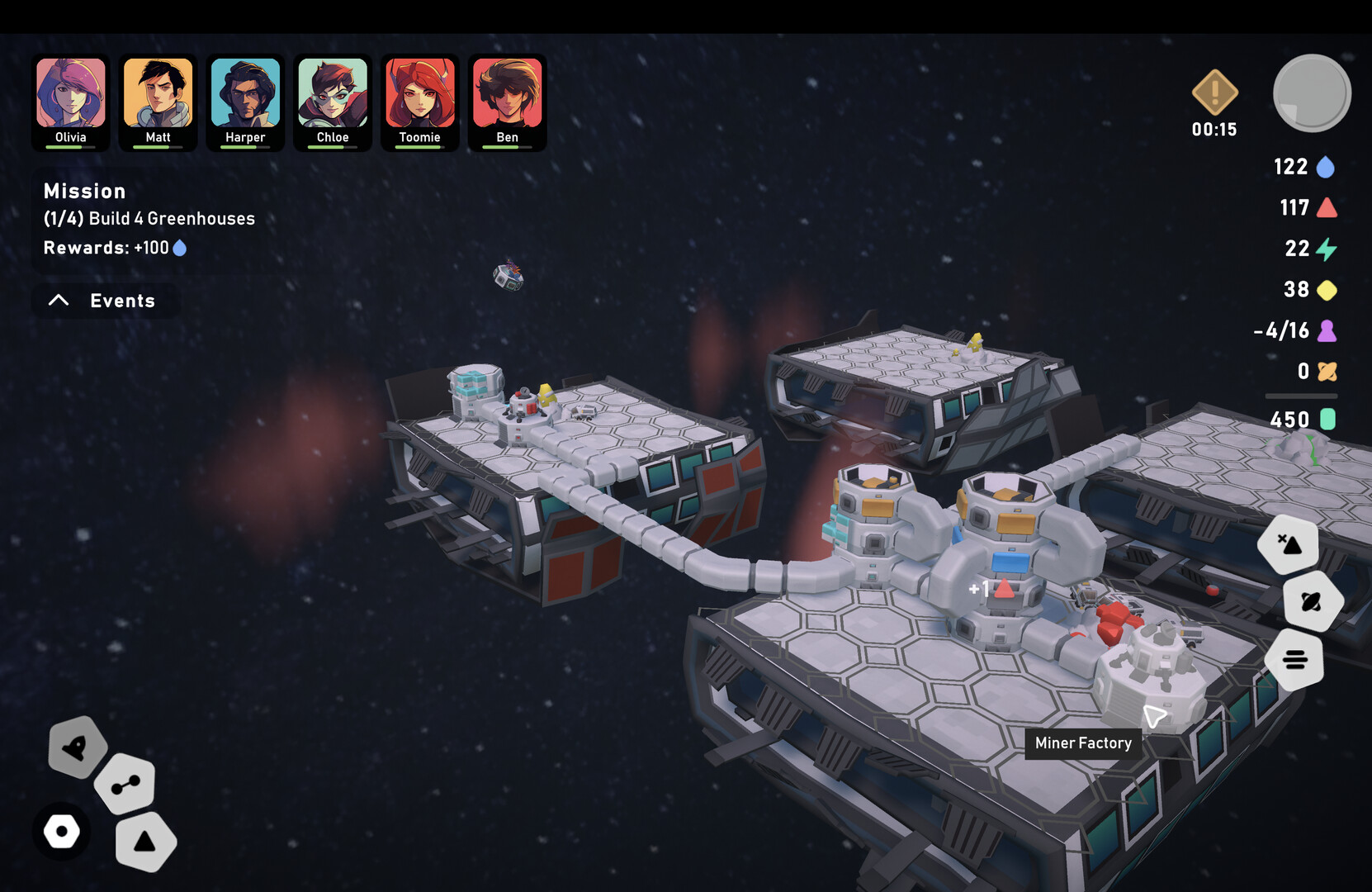 Изображение игры: Stellar Settlers: Space Base Builder