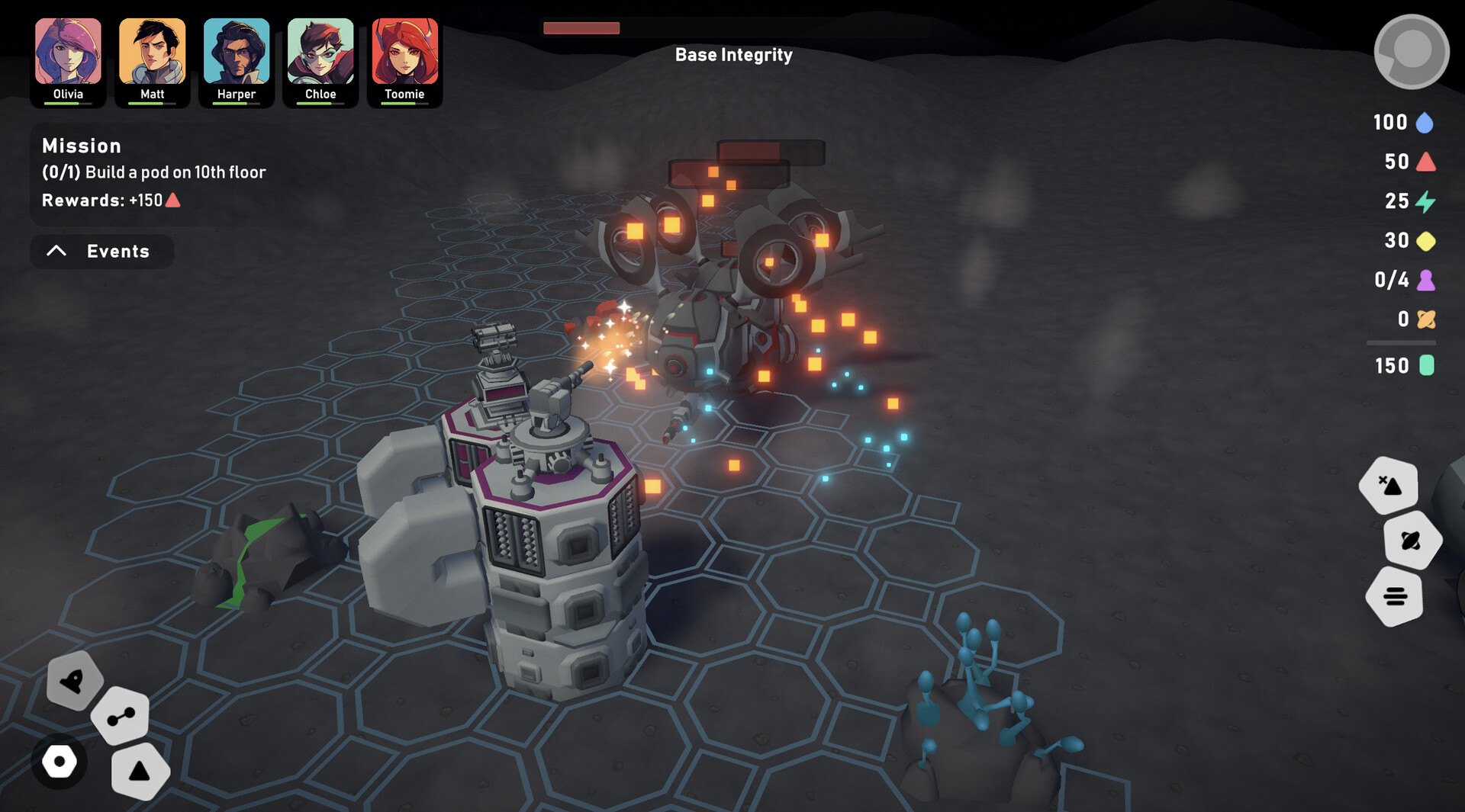 Изображение игры: Stellar Settlers: Space Base Builder
