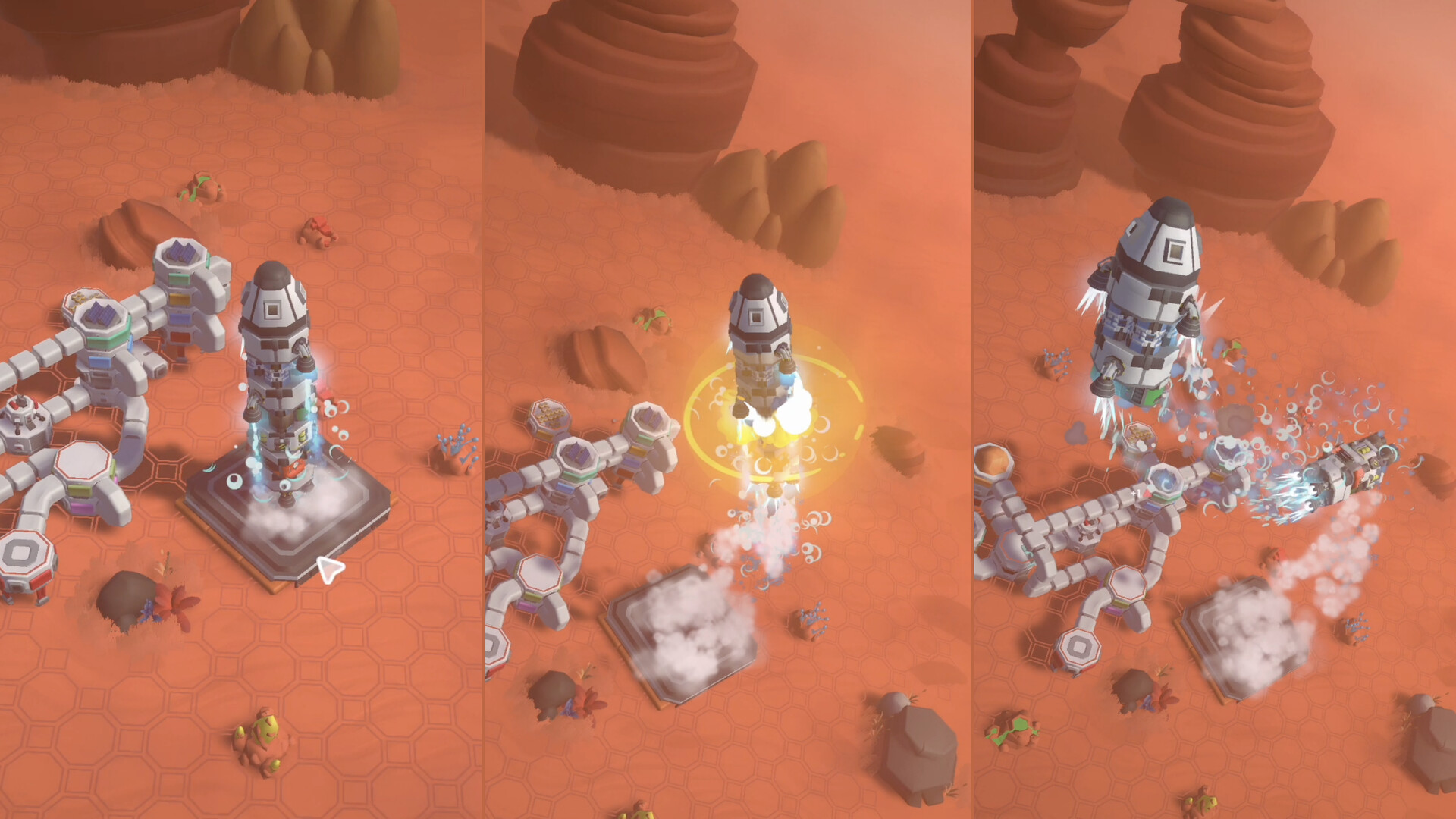 Изображение игры: Stellar Settlers: Space Base Builder
