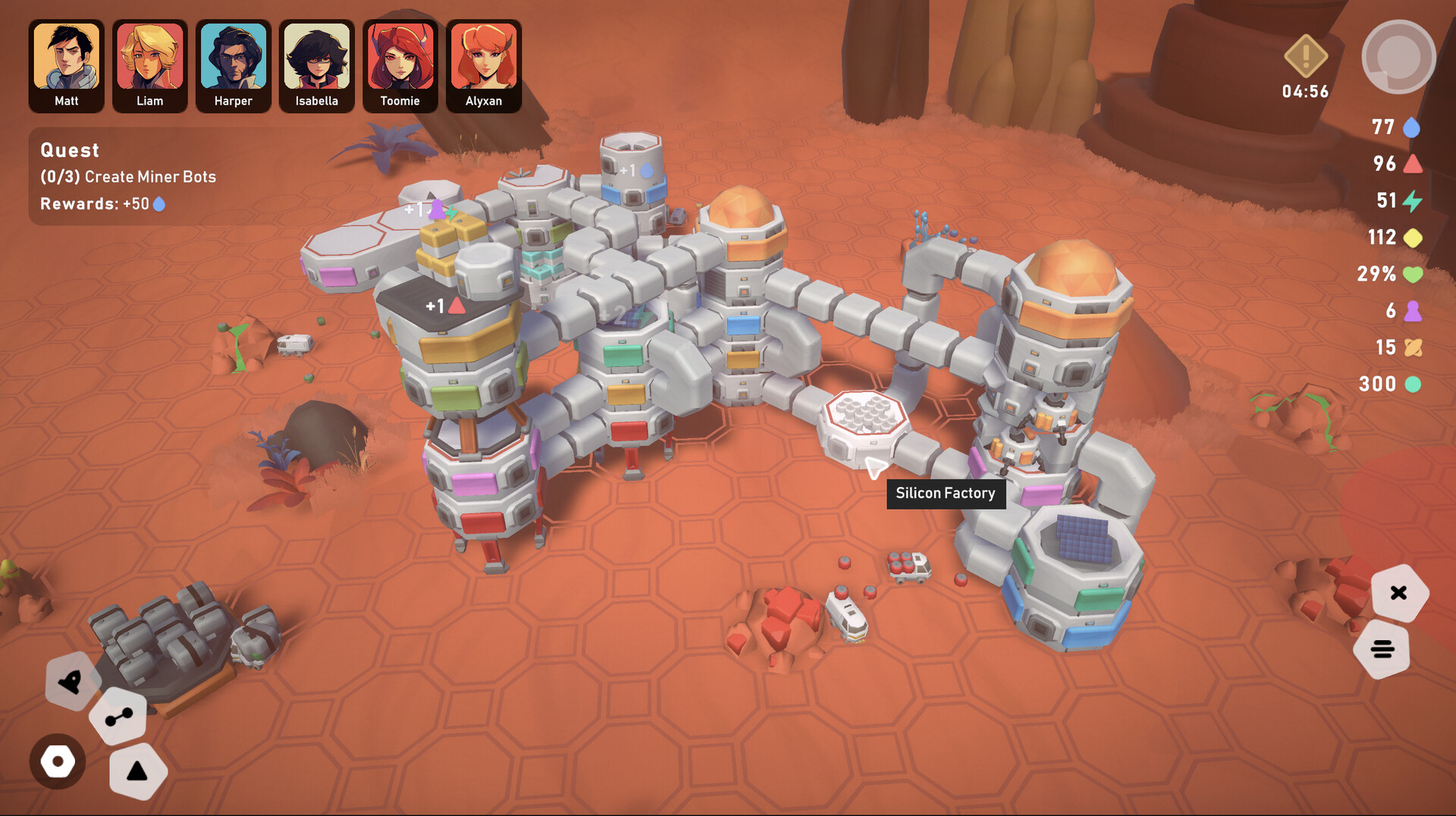 Изображение игры: Stellar Settlers: Space Base Builder