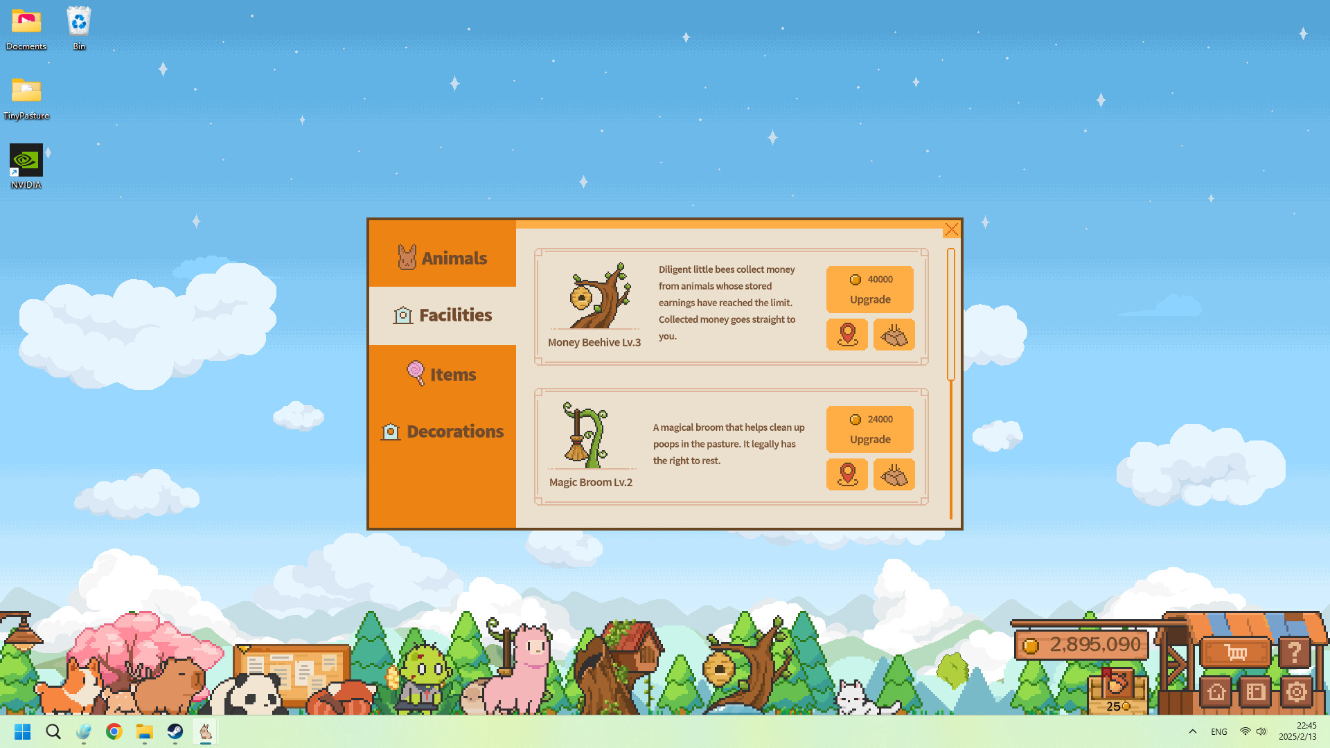 Изображение игры: Tiny Pasture
