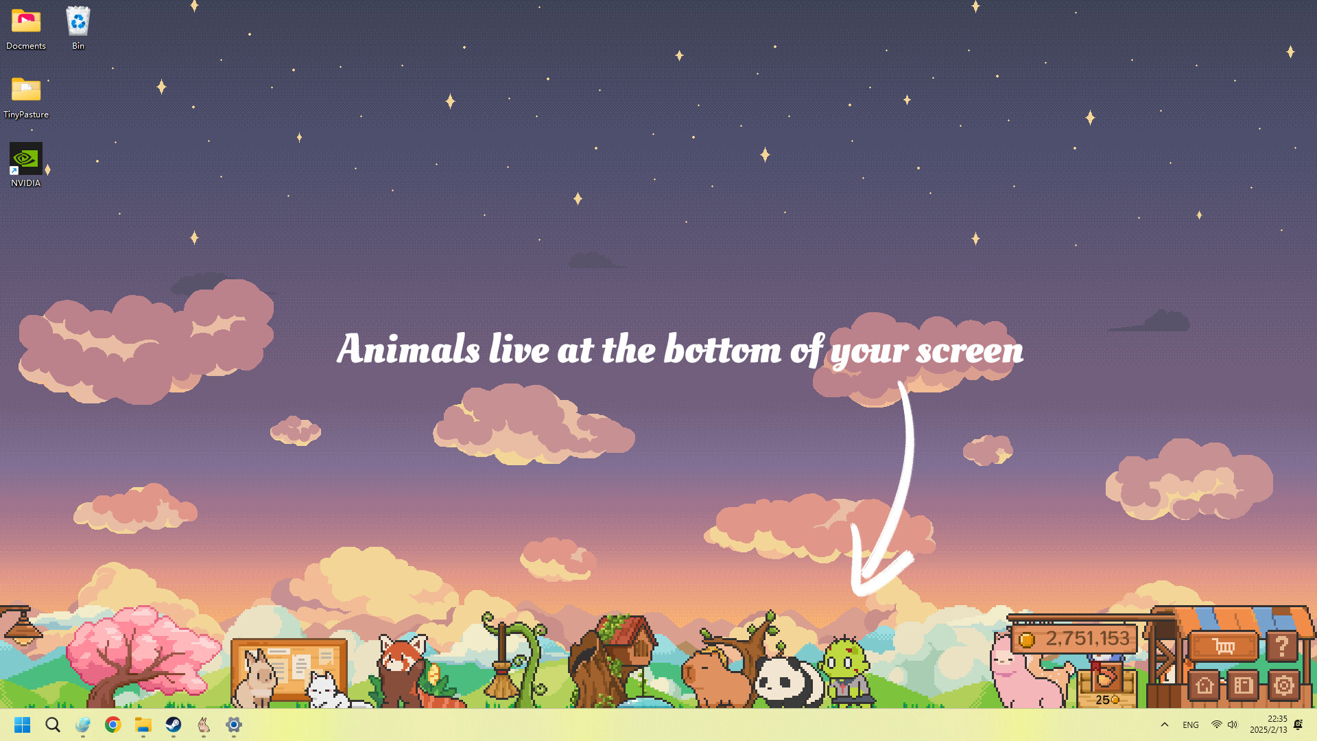 Изображение игры: Tiny Pasture