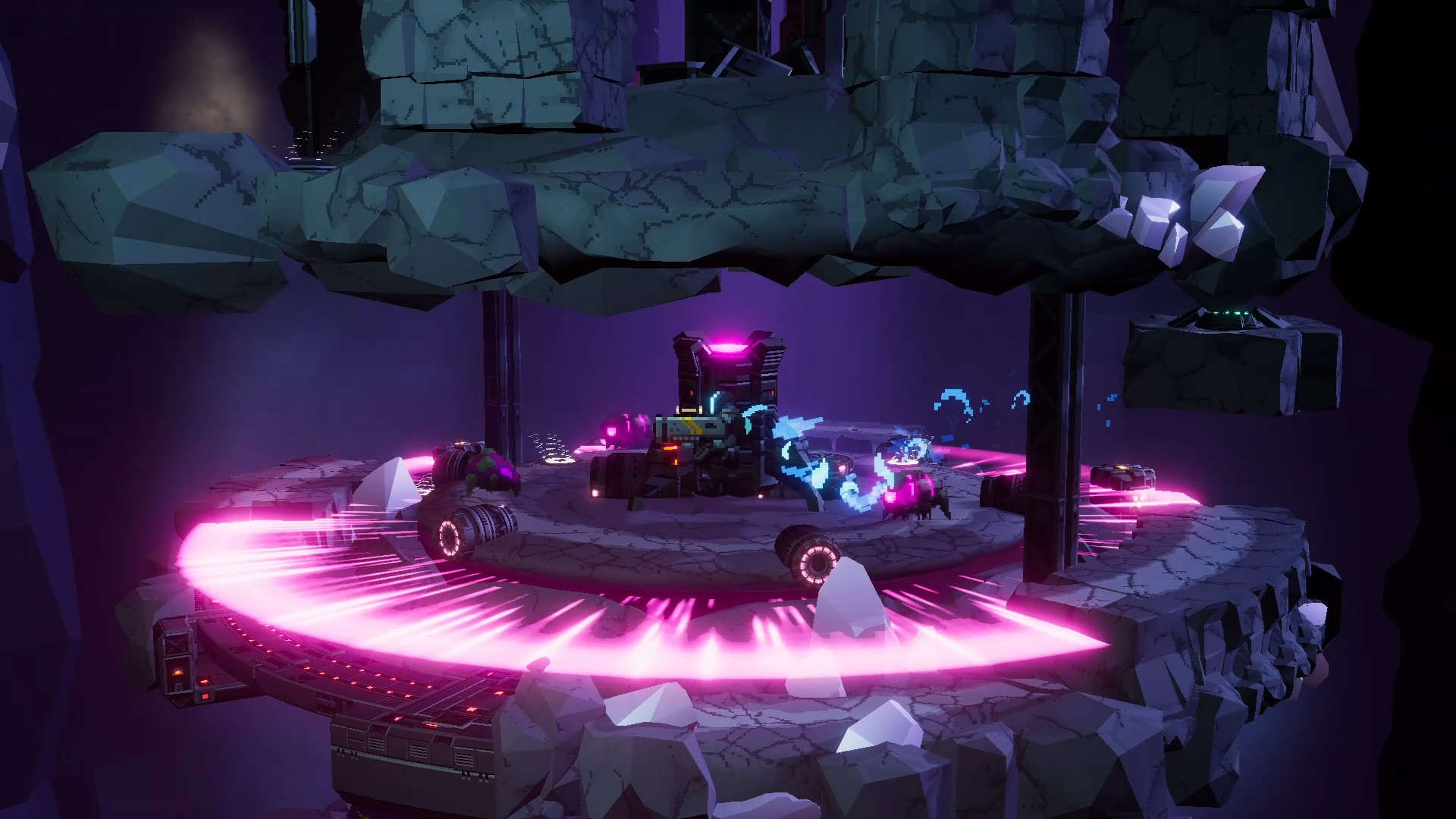 Изображение игры: Orbital Bullet – The 360° Rogue-lite