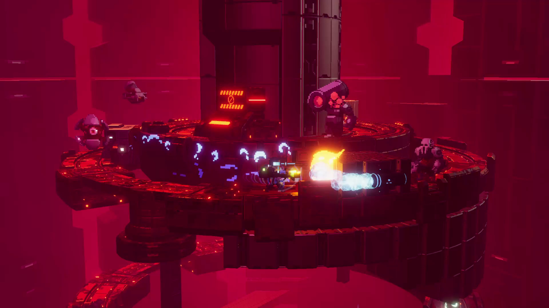 Изображение игры: Orbital Bullet – The 360° Rogue-lite
