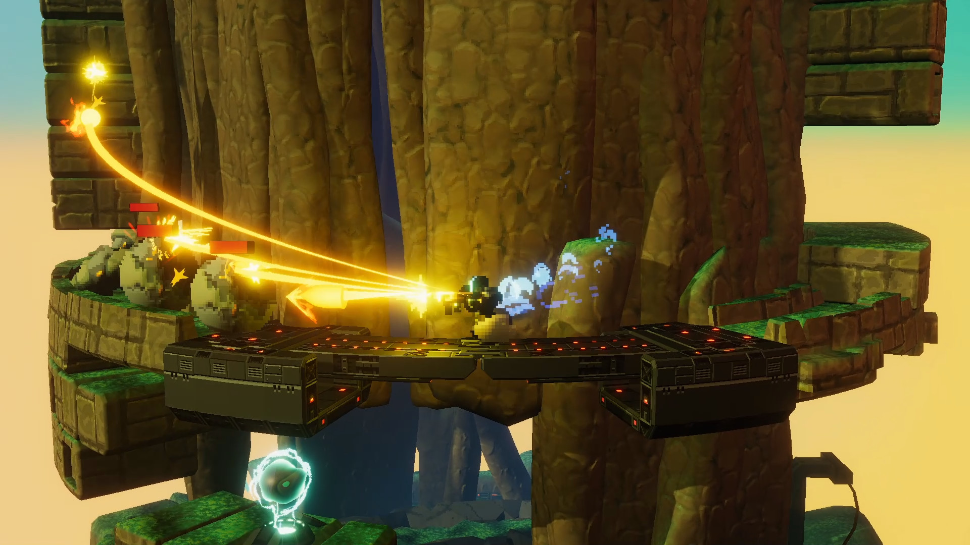 Изображение игры: Orbital Bullet – The 360° Rogue-lite